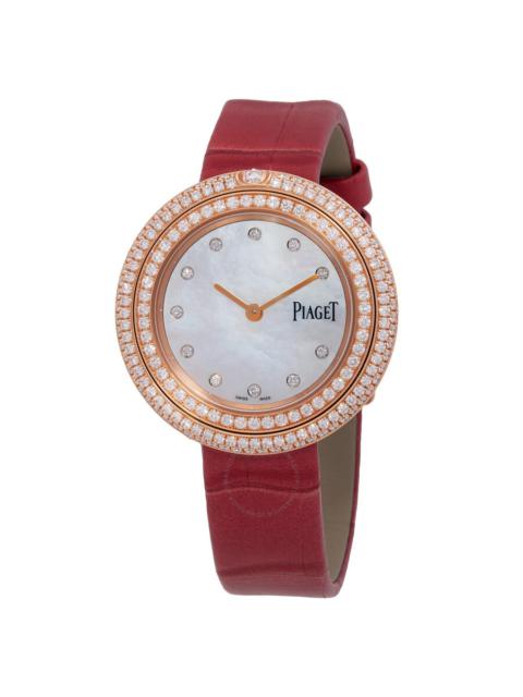 Piaget Possession Quartz Diamond White Mother of Pearl Dial Ladies Watch G0A45092