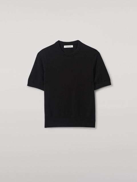 Johnstons of Elgin Classic Cashmere Black T-shirt