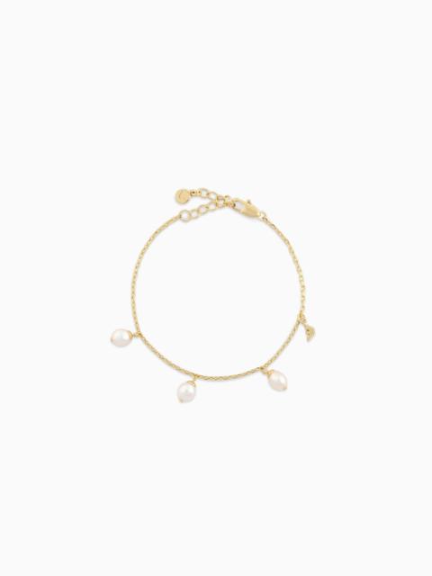 EMPORIO ARMANI GOLD-TONE BRASS BRACELET