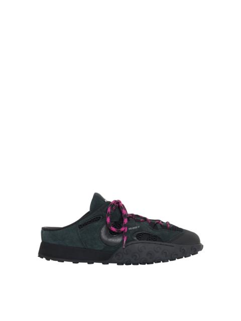 Marine Serre SUEDE LEATHER MS RISE TYKO MULE