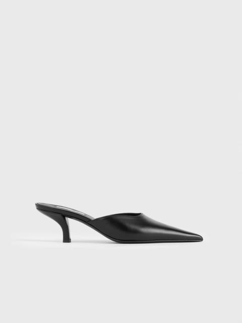 TOTEME Sharp nappa mules black