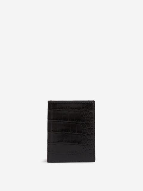 TOM FORD FOLDABLE LEATHER CARDHOLDER