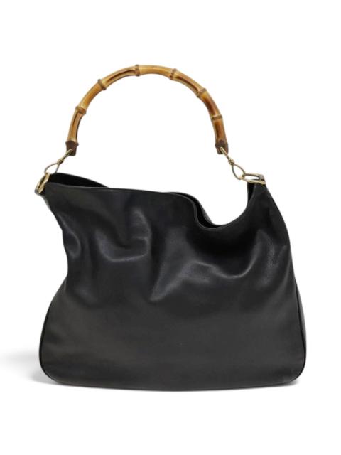 GUCCI Bamboo leather handbag