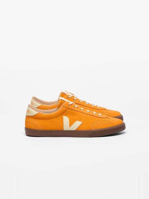VEJA VOLLEY SUEDE MANGO CALCAIRE BARK