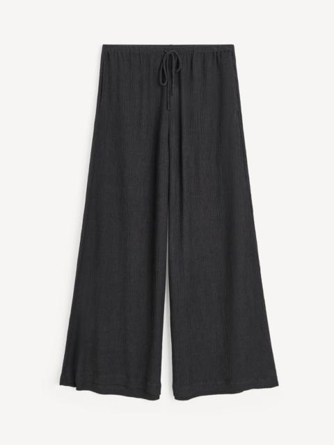 BY MALENE BIRGER Pisca Weave wide-leg trousers