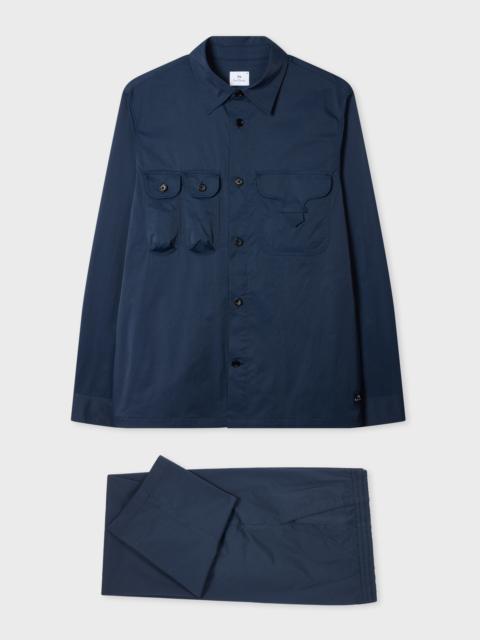 Paul Smith Navy Technical Cotton-Blend Co-Ord Set