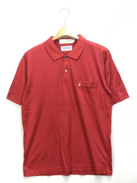Other Designers Vintage - VINTAGE PLAYBOY POCKET POLO SHIRT