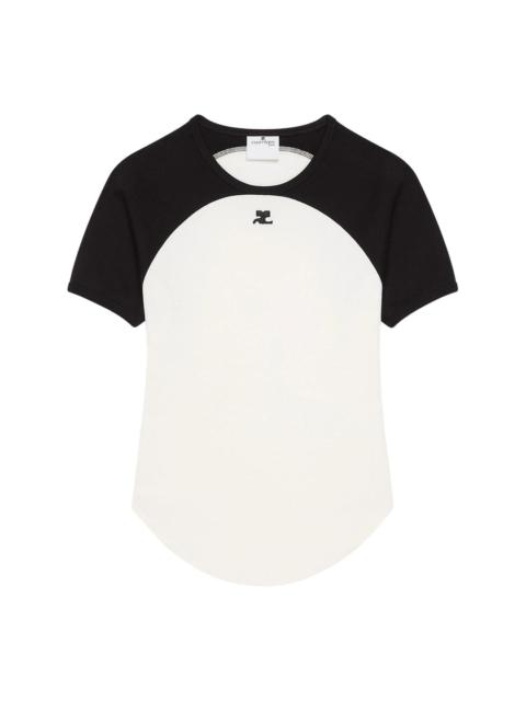 courrèges Circle Contrast T-Shirt
