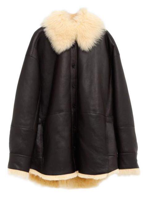 Acne Studios Acne Studios Women Leather Shearling Jacket