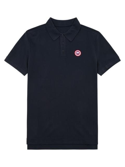 Canada Goose Beckley logo piqué cotton polo shirt