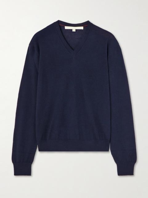 RÙADH Oscar Embroidered Merino Wool Sweater