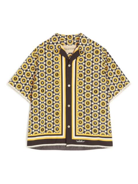 Valentino `Bulles Royales` Bowling Shirt