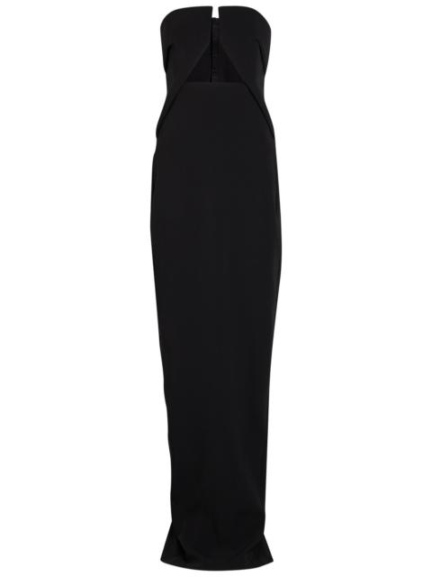 Rick Owens Rick Owens Prong Cut-out Crepe Gown