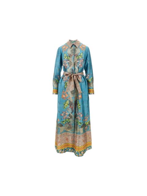 Pierre-Louis Mascia PRINTED SILK SHIRT DRESS