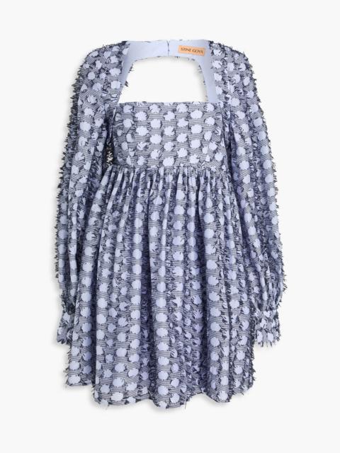 STINE GOYA SGArys cutout fil coupé mini dress