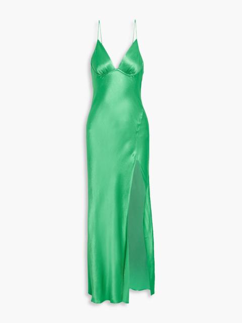 BEC + BRIDGE Ren satin maxi dress