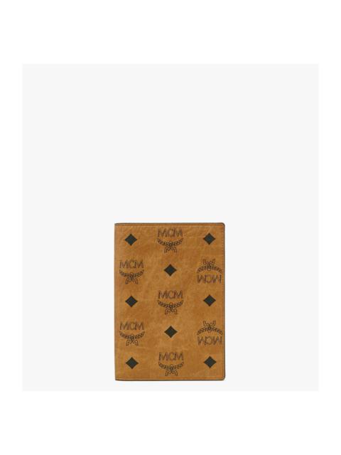 MCM MCM Ottomar Passport Holder in Visetos in Brown at Nordstrom