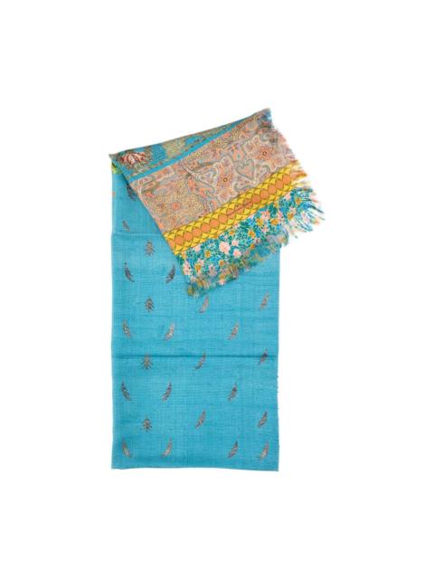 Pierre-Louis Mascia Printed Silk Stole