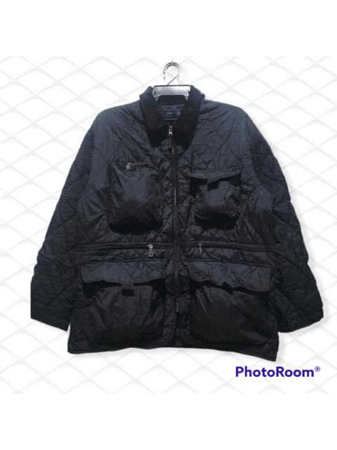 Archival Clothing - CROCODILE MULTIPOCKET SUPER BLACK JACKET