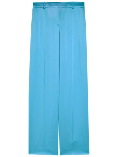 Stella McCartney Stella Mccartney Wide-leg Satin Trousers