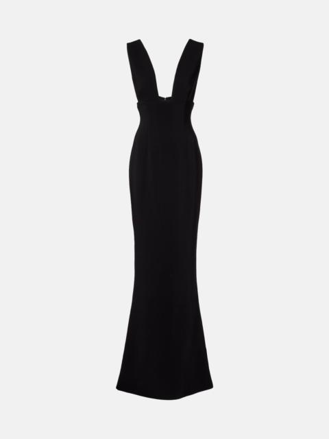 Stella McCartney Crêpe jersey gown