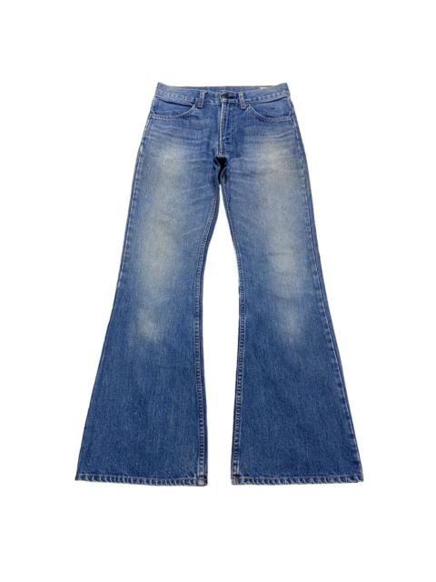 orSlow OrSlow Washed Blue Denim Super Flare Jeans