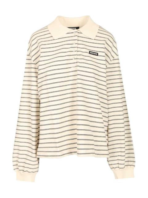 ROTATE Rotate Women Long-Sleeved Polo Shirt