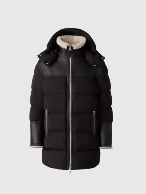 MACKAGE NICHOLAS Mixed-media shearling down parka