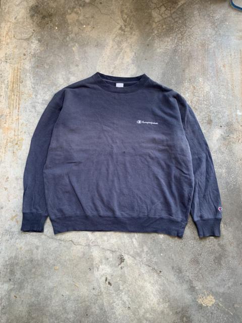 Other Designers Other - Vintage 90s Thrashed faded Champion Sweatshirt rick owens