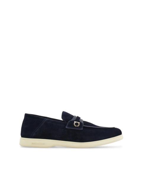 FERRAGAMO Ferragamo Men's Blue Loafer Loafers