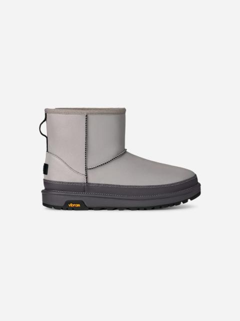 UGG ® Men's Classic Mini Reflective Synthetic Classic Boots in Silver Reflective