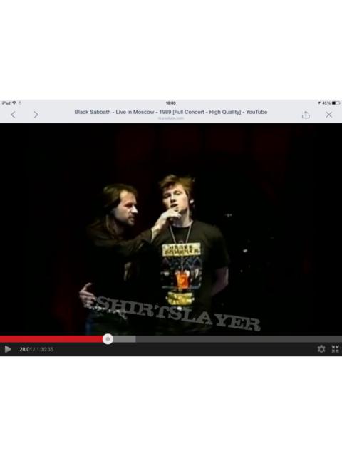 Other Designers Vintage - Vintage Black Sabbath Headless Cross Tour 1989 shirt