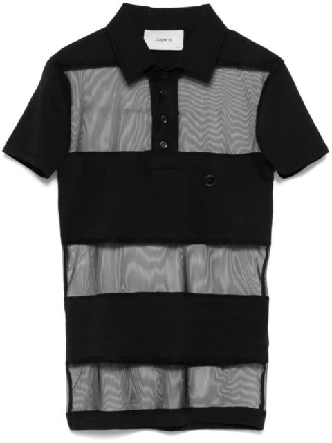 COPERNI Coperni Women "Striped Sheer" Polo Top