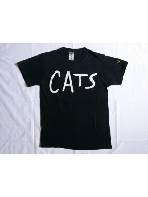 Other Designers Vintage - Vintage 90s CATS 1981 Logo Movie Unisex Tee