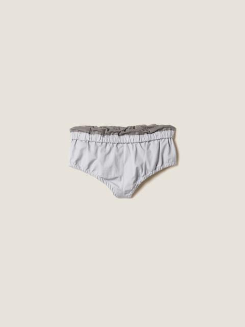 Poplin briefs