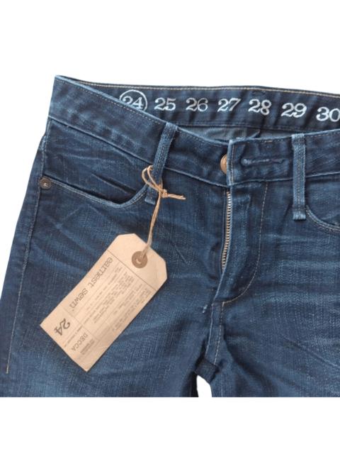 Other Designers Earnest Sewn Decca Straight Jeans Low Rise Indigo BNWT 24