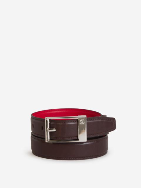 Christian Louboutin SMOOTH LEATHER BELT