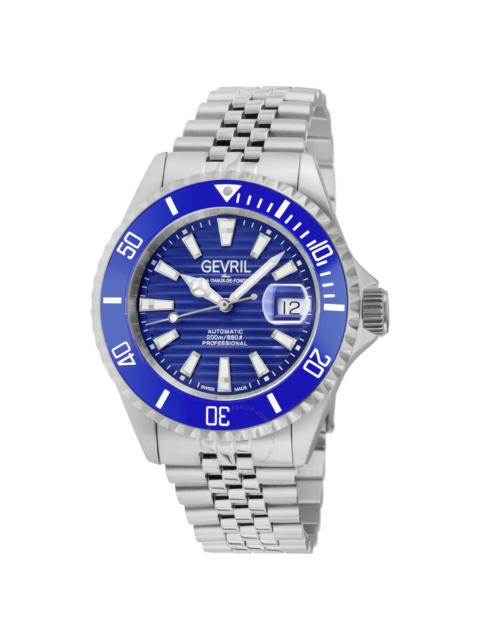 Other Designers Gevril Chambers Automatic Blue Dial Men's Watch 42601