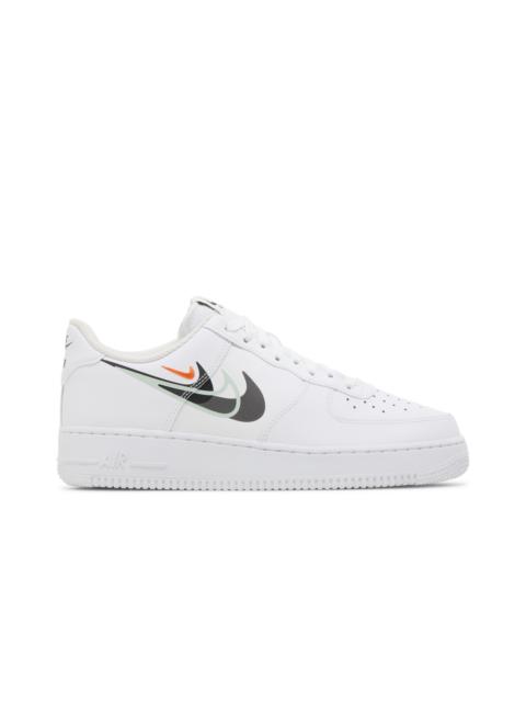 Nike Air Force 1 '07 'Multi Swoosh - White Black'