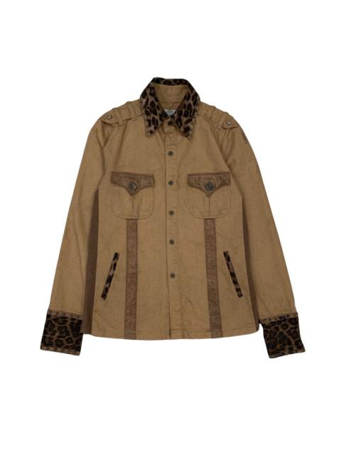 Other Designers Ruse Rully Skulls Button Jacket