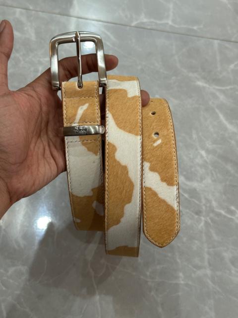 American Vintage stussy Animal Cow Dress belt L/XL