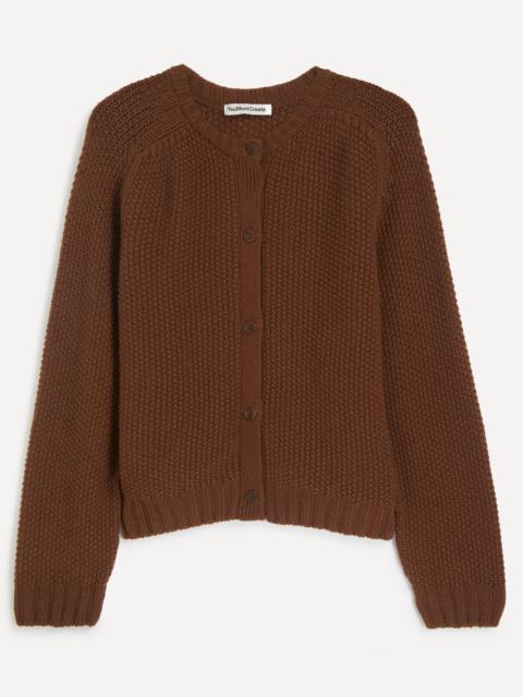 YMC Atomic Brown Merino Wool Cardigan