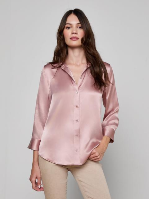 L'AGENCE Dani Silk Blouse