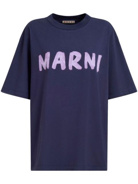 Marni logo-print cotton T-shirt