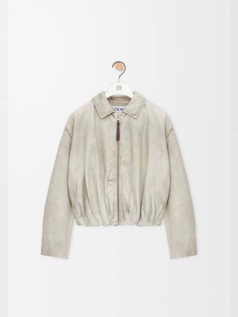 Loewe Draped jacket in cotton