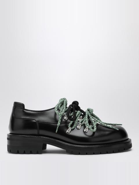 NAMACHEKO Black leather Derby shoes