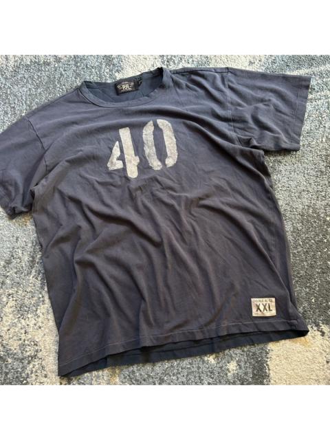 Other Designers RRL Ralph Lauren - iNDiGO 40s MOUNTED COLLAR SiNGLE STiTCH FOOTBALL CREWNECK