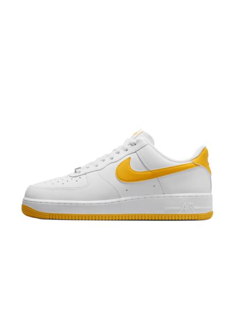 Nike AIR FORCE 1 LOW '07 "UNIVERSITY GOLD"