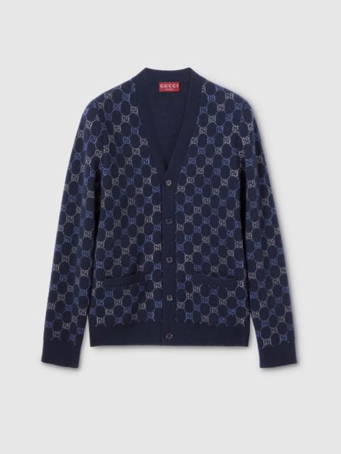 GUCCI GG double wool knit sweater