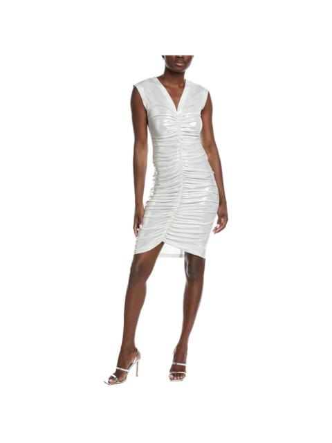 NORMA KAMALI Norma Kamali Shirred Front Mini Dress